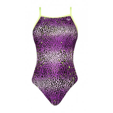 FINALS Women&#39;s Funnies Cheetah Wing Back Swimsuit