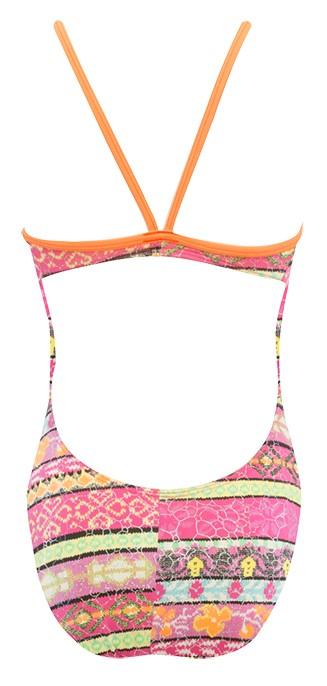 The Finals Women's Happiness Foil Funnies Wing Back Swimsuit