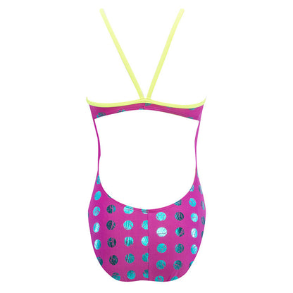 The Finals Women's Spec Foil Funnies Wing Back Swimsuit