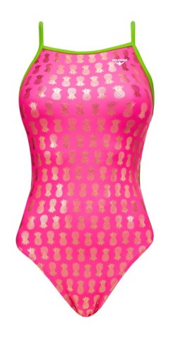 Finals Girls' Aloha Foil Funnies Flutter Back Swimsuit