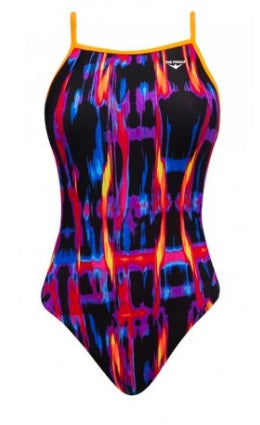 FINALS Women's Freestyle Non-Foil Funnies Wing Back Swimsuit