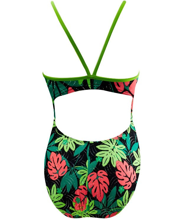 FINALS Women's Blossom Foil Funnies Wing Back Swimsuit
