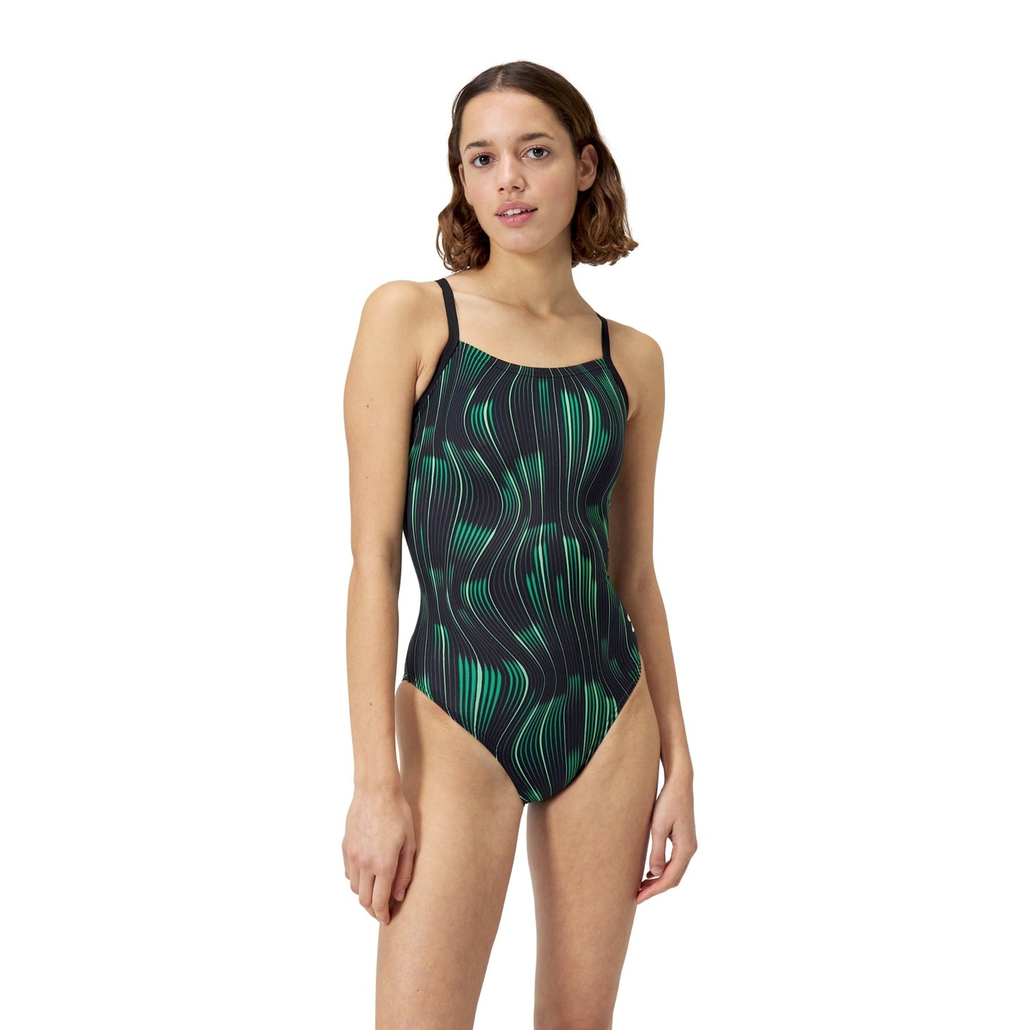 SPEEDO Space Train Flyback One Piece Swimsuit