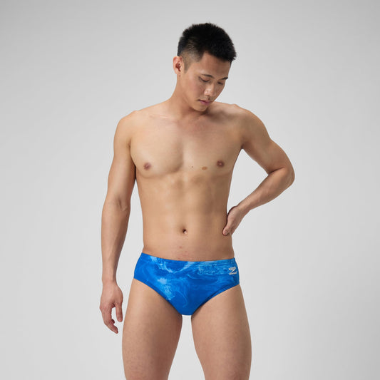 Speedo Men's Lunar Storm Brief Swimsuit