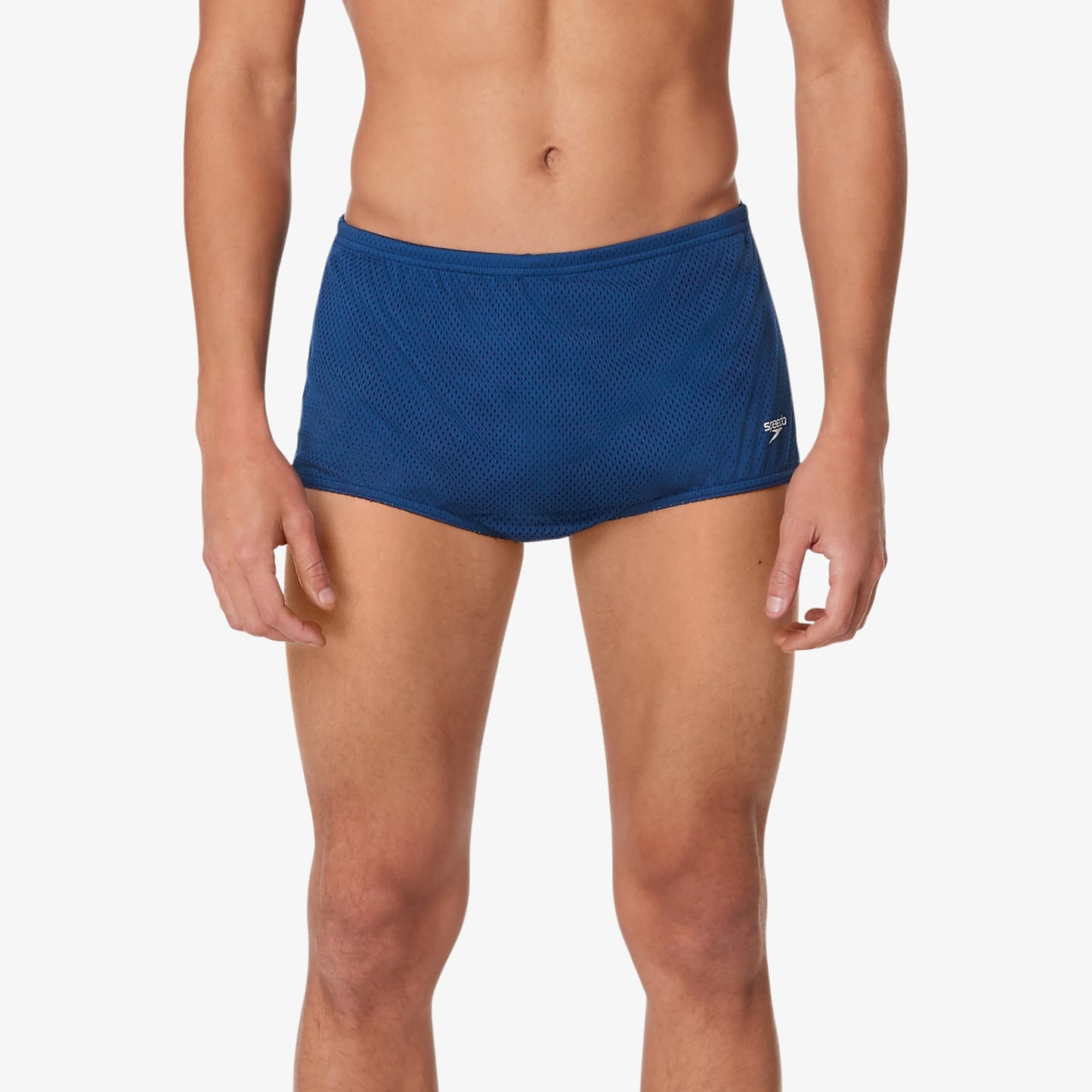 SPEEDO Male Solid Polymesh Training Swimsuit