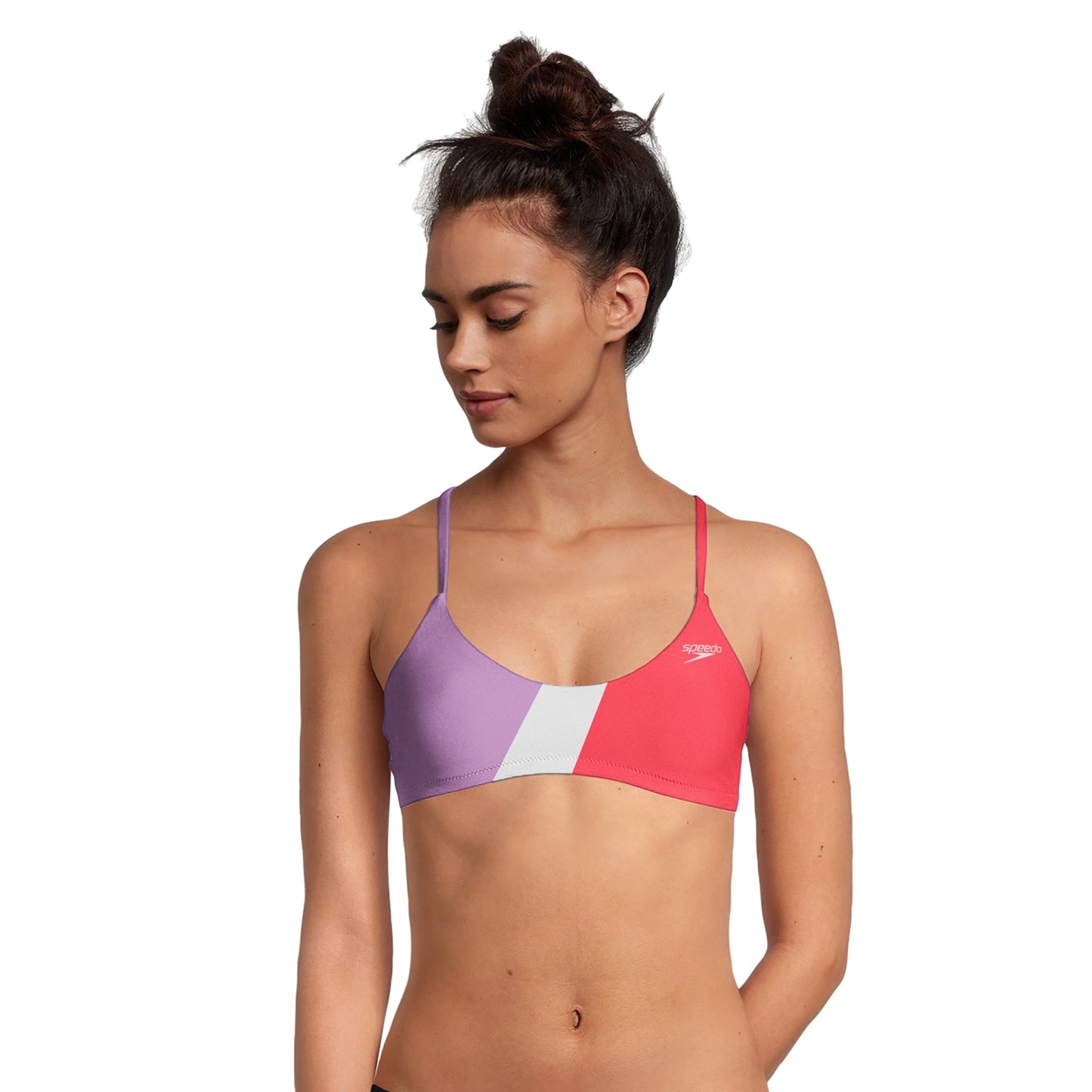 SPEEDO Color Block Tie Back