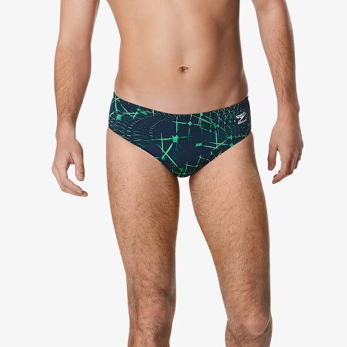 SPEEDO Mens Galactic Highway Brief Swimsuit
