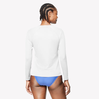 SPEEDO Women's Swim Tee Long Sleeve