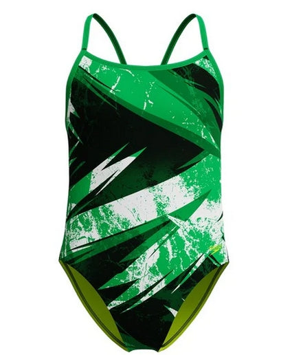 Speedo Women\'s Bolted Flyback One Piece Swimsuit