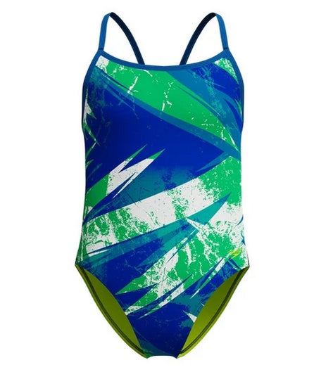 Speedo Women\'s Bolted Flyback One Piece Swimsuit