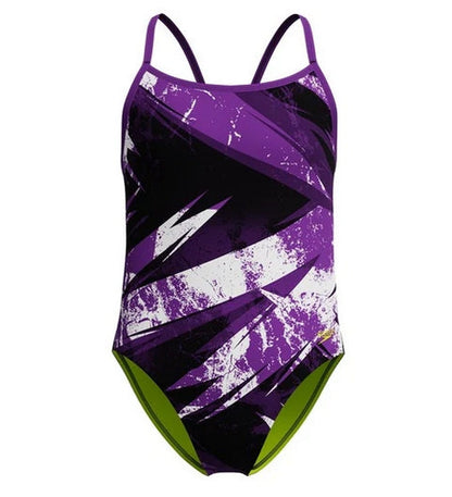 Speedo Women\'s Bolted Flyback One Piece Swimsuit