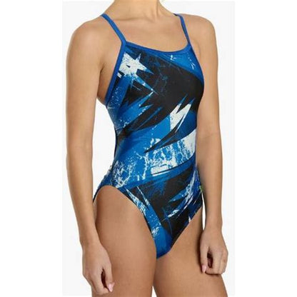 Speedo Women\'s Bolted Flyback One Piece Swimsuit