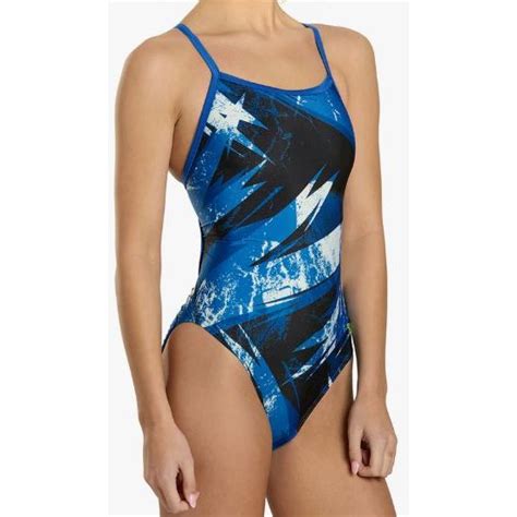 Speedo Women's Bolted Flyback One Piece Swimsuit