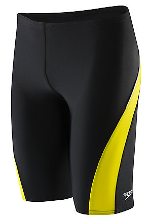 SPEEDO PowerFLEX Eco Taper Splice Men&#39;s Jammer Swimsuit