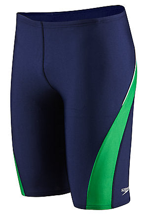 SPEEDO PowerFLEX Eco Taper Splice Men&#39;s Jammer Swimsuit