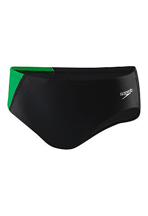 SPEEDO PowerFLEX Eco Revolve Splice Men&#39;s Brief Swimsuit