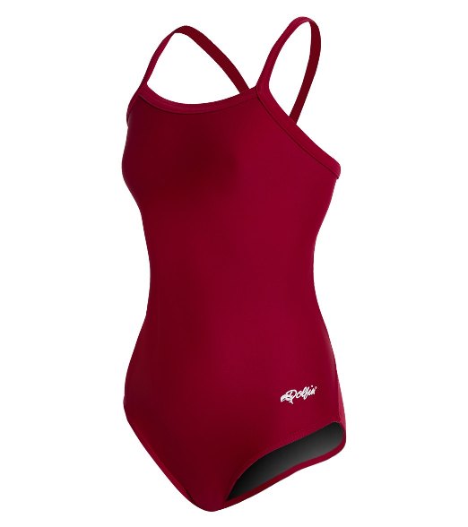 DOLFIN Women\'s XtraSleek Team Solid V-2 Back - (Additional Colors)