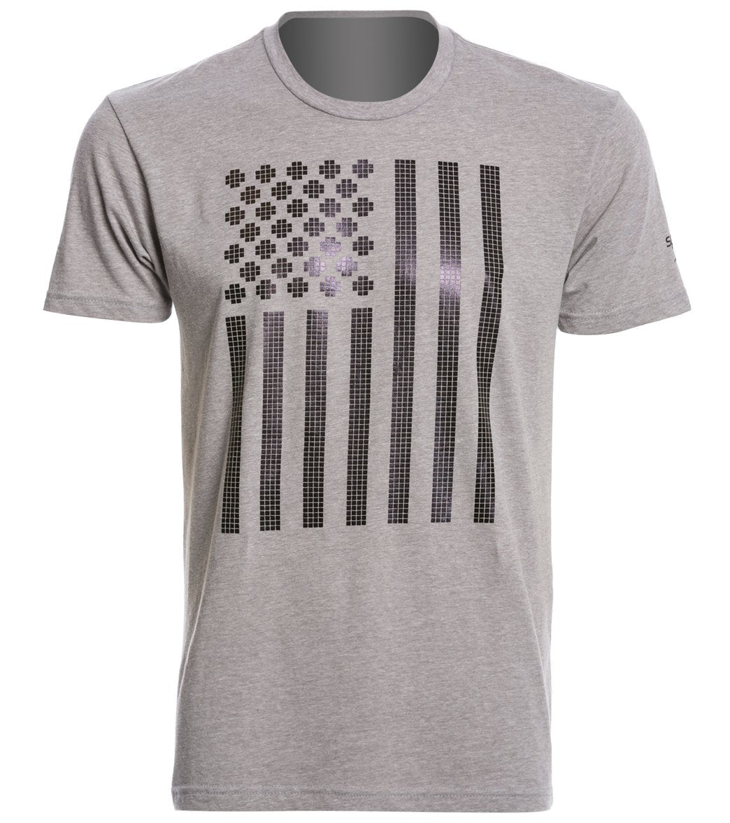 SPEEDO Men's Pool Flag Tee Shirt