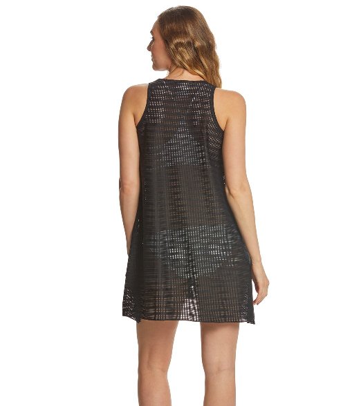 DOLFIN Women\'s Sleeveless V-Neck Cover-Up
