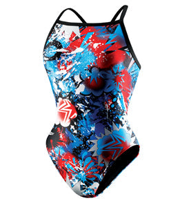SPEEDO Team Next Women\'s Kapow Axcel Back Swimsuit