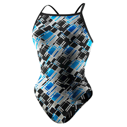SPEEDO Circuit Board Endurance Flyback wPiping - Youth