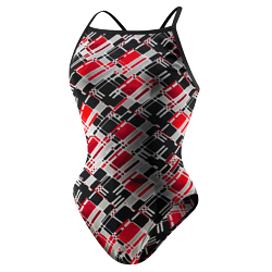 SPEEDO Circuit Board Endurance Flyback wPiping - Youth