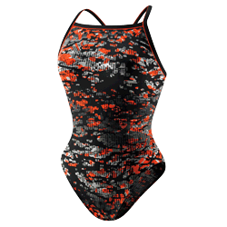 SPEEDO Off The Grid (G-Lock) Endurance Flyback w Piping - Youth