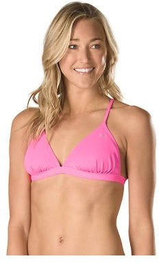 SPEEDO Endurance Lite Solid Triangle Tie Back Top