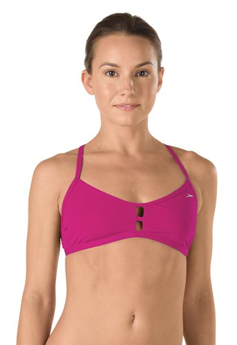 SPEEDO Turnz Solid Fixed Back Top