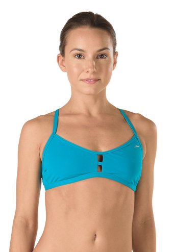 SPEEDO Turnz Solid Fixed Back Top