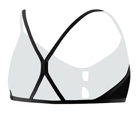 SPEEDO Turnz Solid Fixed Back Top