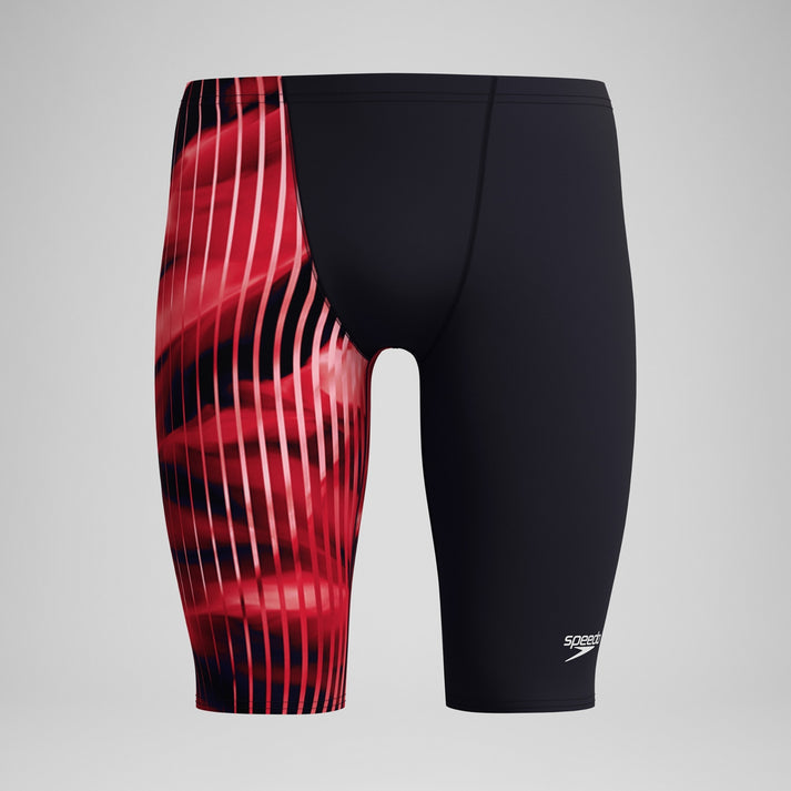 Speedo Men's Linear Lava Jammer Swimsuit