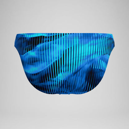 Speedo Men\'s Linear Lava Brief Swimsuit