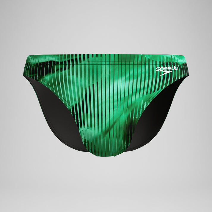 Speedo Men\'s Linear Lava Brief Swimsuit