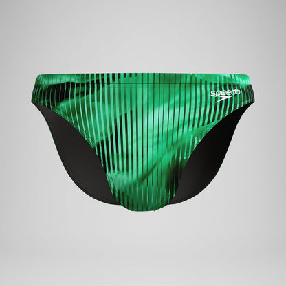 Speedo Men\'s Linear Lava Brief Swimsuit