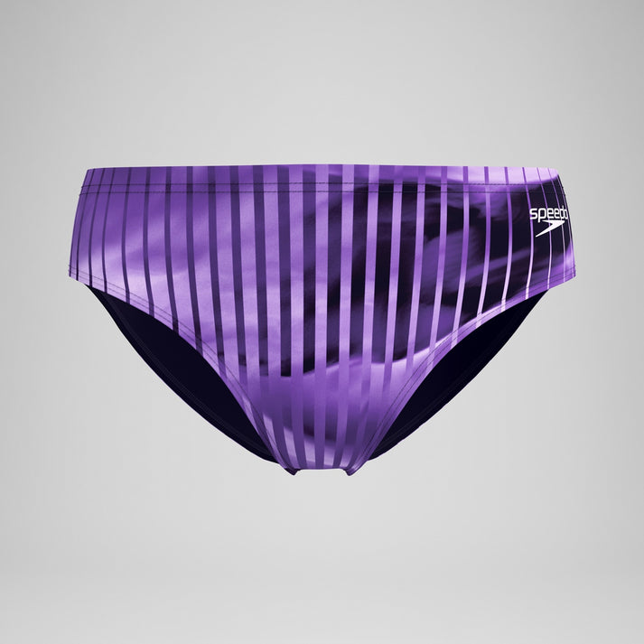 Speedo Men\'s Linear Lava Brief Swimsuit