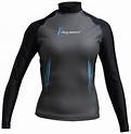 Aqua Sphere Women&#39;s Aqua Skin Long Sleeve Top - 65F+ LG