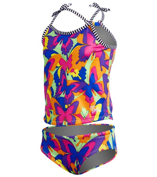 DOLFIN Girls Uglies Tankini Prints Swimsuit