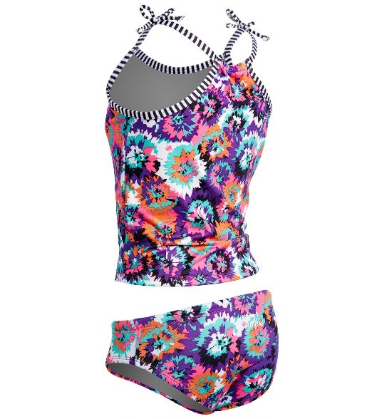 DOLFIN Girls Uglies Tankini Prints Swimsuit