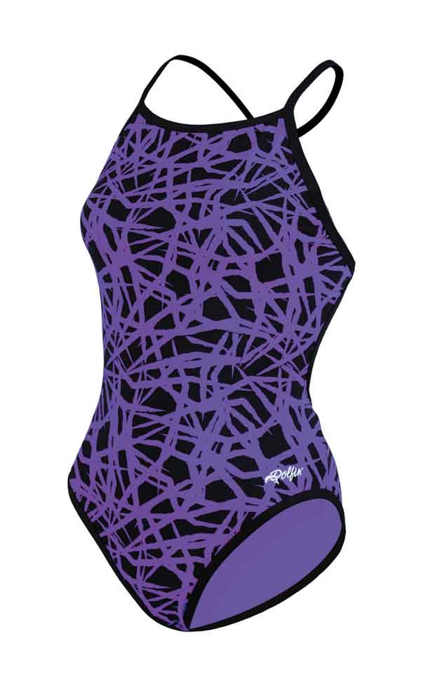 DOLFIN Tracks Print Chloroban Cross Back