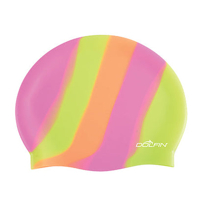 DOLFIN Color Burst Swim Cap
