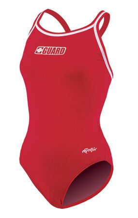 DOLFIN Lifeguard Swimsuits - Female DBX Back Polyester