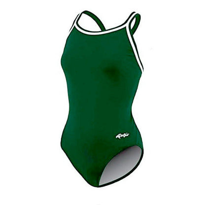 Dolfin women\'s poly team solid chloroban womens dbx back One Piece Swimsuit (Copy)