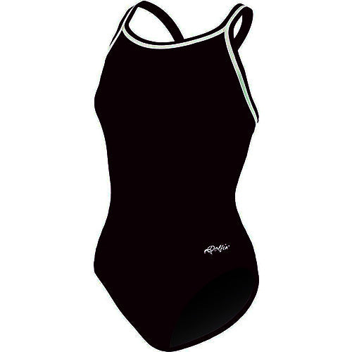 Dolfin women\'s poly team solid chloroban womens dbx back