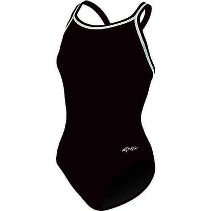 Dolfin women\'s poly team solid chloroban womens dbx back
