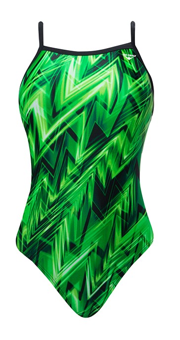 FINALS Women\'s Onyx Butterfly Back Swimsuit