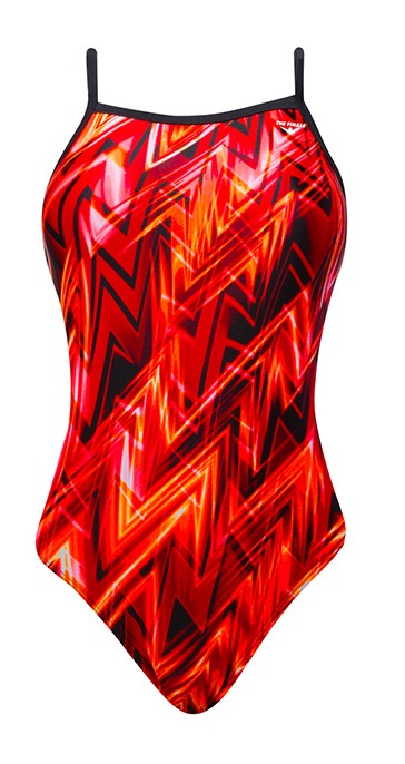 FINALS Women\'s Onyx Butterfly Back Swimsuit