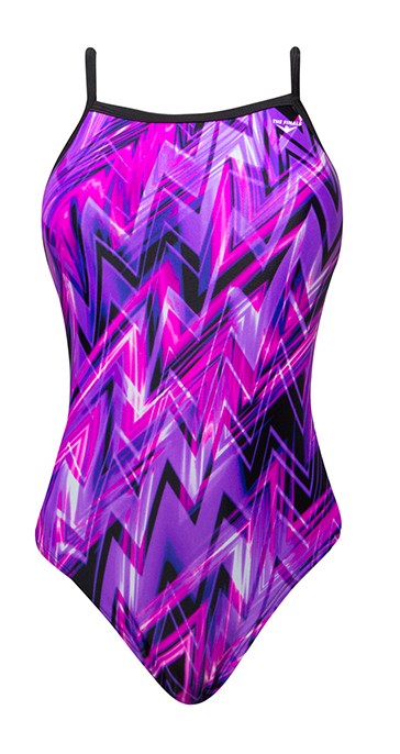 FINALS Women\'s Onyx Butterfly Back Swimsuit