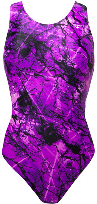 Finals Women\'s Amethyst Super V-Back Swimsuit