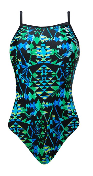 Finals Women\'s Aztec Butterfly Back Swimsuit